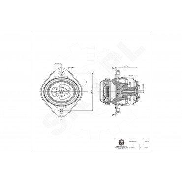 Support Moteur Pour Mercedes-Benz Classe GL M R 2512403017 2512404117 2512404317