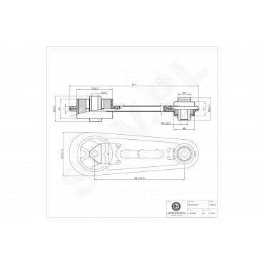 Support Moteur Arrière Pour Nissan AD Van Tiida Wingroad/AD Wagon Nissan (Dfac)