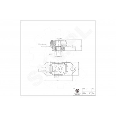 Support Moteur Gauche Pour Renault Clio III Duster Modus Nissan Tiida