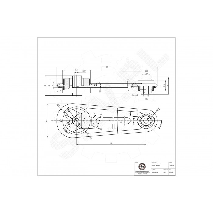 Support Moteur Arrière Pour Nissan Almera II Cube Micra C+C III Note 113609U000