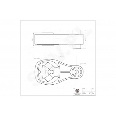 Support Moteur Avant Pour Smart Fortwo 1322200248 4512400109 A1322200248