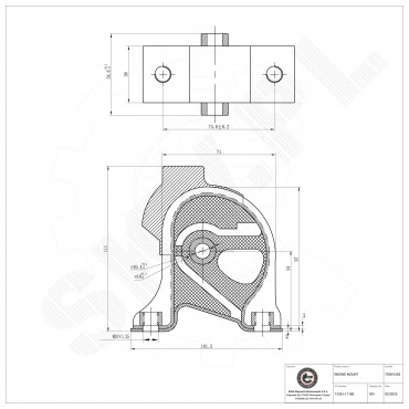 Support Moteur Avant Pour Toyota Corolla Sprinter A Trois Volumes 1236116190