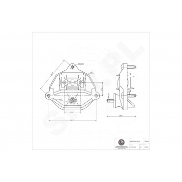 Support de Boite de Vitesses Pour Audi A4 A5 Q5 8K0399151AP 8K0399151BC