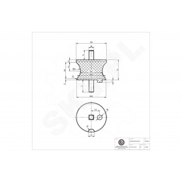 Support de Boite de Vitesses Pour BMW Série 1 E81 E82 E87 E88 3 E30 22316753316