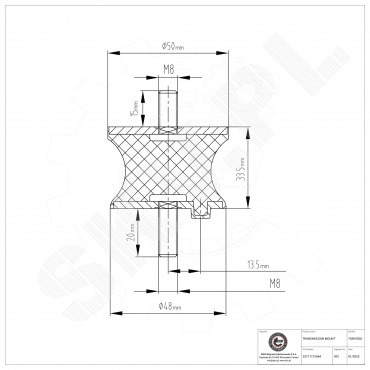 Support de Boite de Vitesses Pour BMW Série 3 E36 E46 5 E34 E39 22311094916