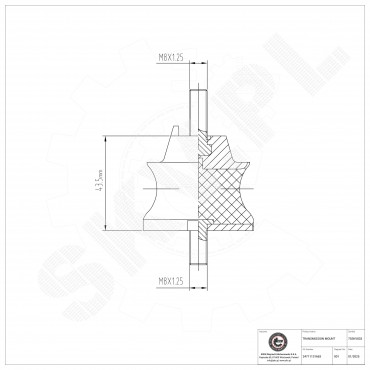 Support de Boite de Vitesses Pour BMW Série 5 E34 7 E32 8 E31 24711130188