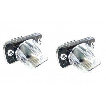 X2 Éclairage Plaque...