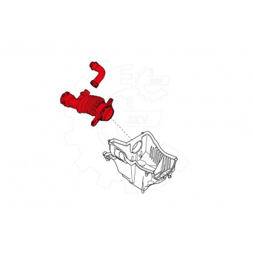 Durite d'Admission d'Air Pour Ford C-Max Focus II Volvo C30 S40 II V50