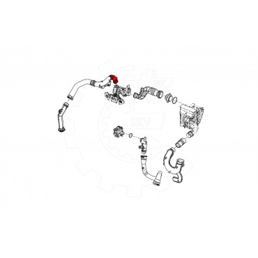 Durite d'Admission d'Air Pour Renault Grand Scénic III Megane 144609616R