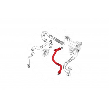 Durite d'Admission d'Air Pour Renault Megane III 144603415R