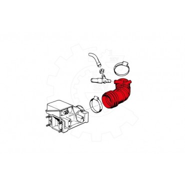 Tuyau d'Admission d'Air Pour BMW Série 3 E30 13711708800 13711726205 1726205