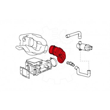 Tuyau d'Admission d'Air Pour BMW Série 3 E36 1247829 13711247829