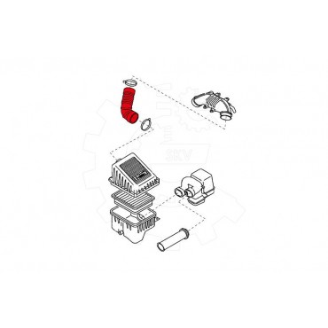 Tuyau d'Admission d'Air Pour Ford Ranger Mazda B-Serie 3600580 WL8113221