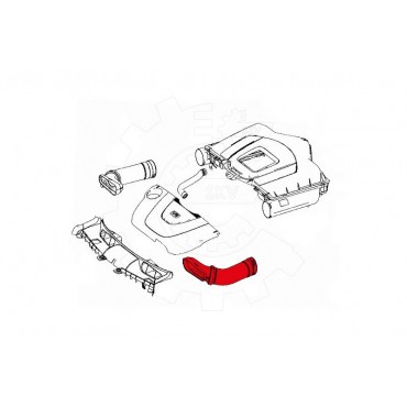 Tuyau d'Admission d'Air Pour Mercedes-Benz Classe GLK 2720902982 A2720902982