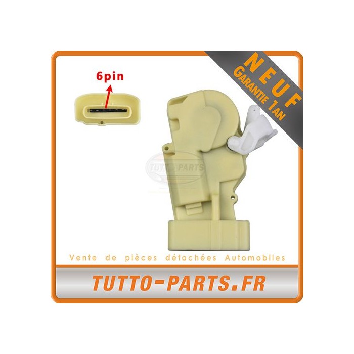 Actionneur Serrure Porte pour TOYOTA Yaris - P1 P2 - 1999 à 2005 Avant Gauche