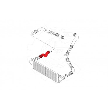 Tuyau d'Admission d'Air Pour VW California T5 Camper Multivan V 7H0145709H