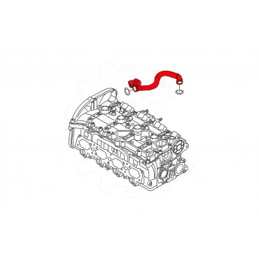 Tuyau d'évacuation Huile Carter Pour VW Audi A1 Seat Skoda 06K103213A 6K103213A