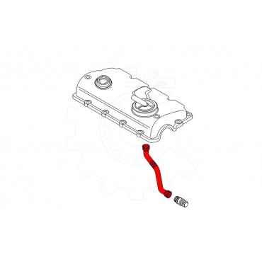 Tuyau d'évacuation Huile Carter Pour Audi A4 03G103493T