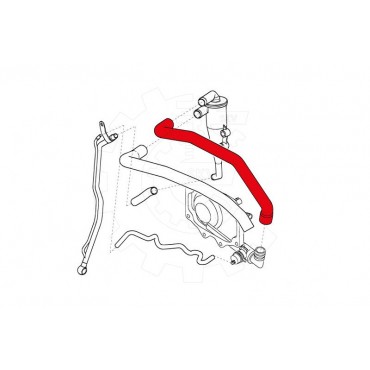 Tuyau d'évacuation Huile Carter Pour BMW X5 E53 11151705258 11157556838 1705258