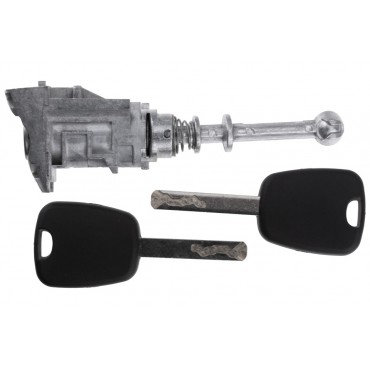 Barillet Serrure de Porte Avant Gauche Pour Peugeot 407 Citroën C4