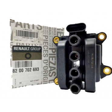 Bobine d'Allumage Pour Renault Clio II III IV Kangoo Logan Modus Thalia I Twingo