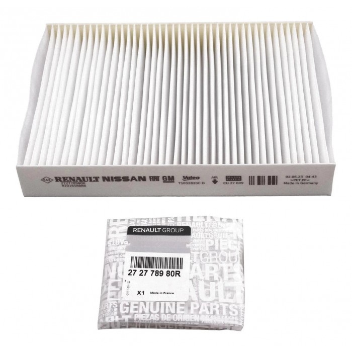 Filtre Habitacle Pour Renault Fiat Nissan 6000620028, 6000620027
