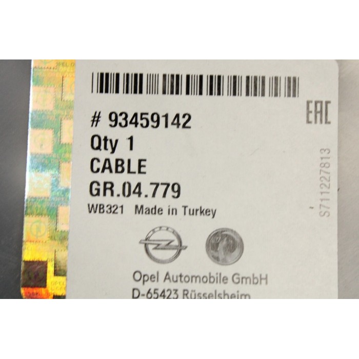 Câble de Frein à Main Arrière Droit Pour Renault Trafic III Opel Fiat Nissan