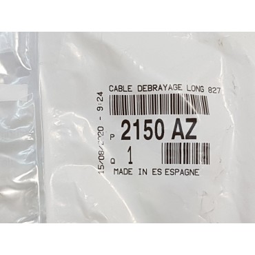 Câble d'Embrayage Pour Peugeot 206 2150AY, 9633433280, 9646323580, 2150AZ