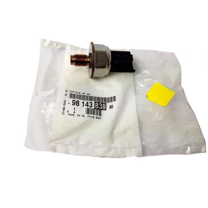 Capteur de Pression Carburant Pour Peugeot 308 II Opel Fiat Citroën 9814383880
