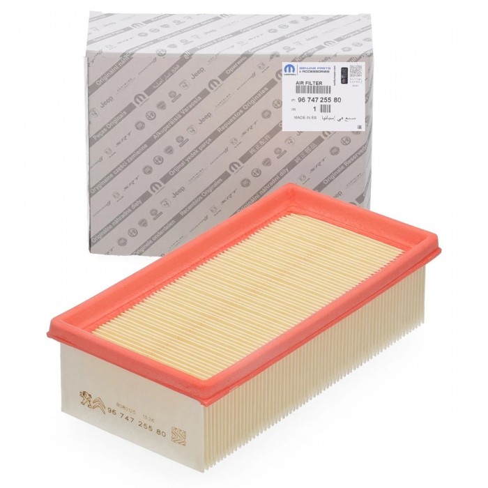 Filtre à air Pour Peugeot Opel Citroën C-Elysee C3 DS 9674725580, 1612889480