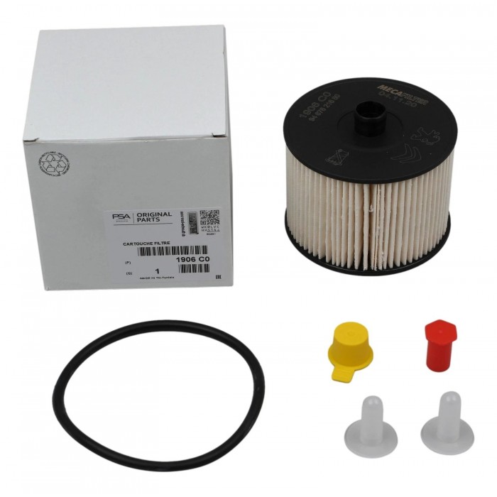Filtre à Carburant Pour Peugeot Fiat Ford C-Max Citroën 190689, 1906C0 190690