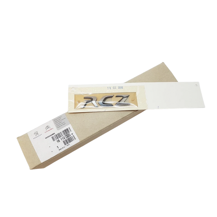 Logo Embleme RCZ Original Pour Peugeot RCZ