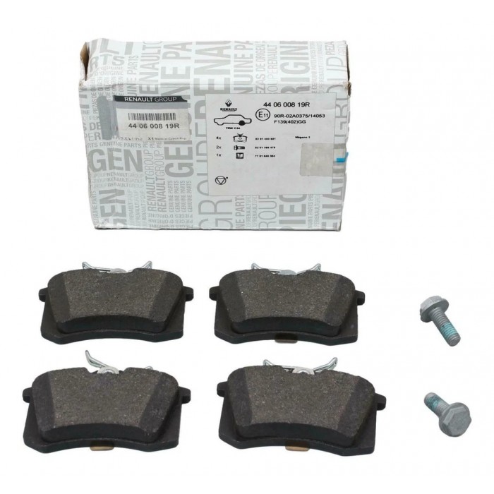 Kit Plaquette de Frein Arrière Pour Peugeot Renault Fluence Megane CC VW Audi