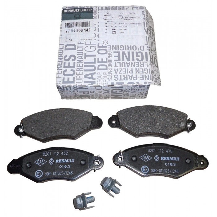 Kit Plaquette de Frein Avant Pour Renault Kangoo Thalia I Nissan Kubistar