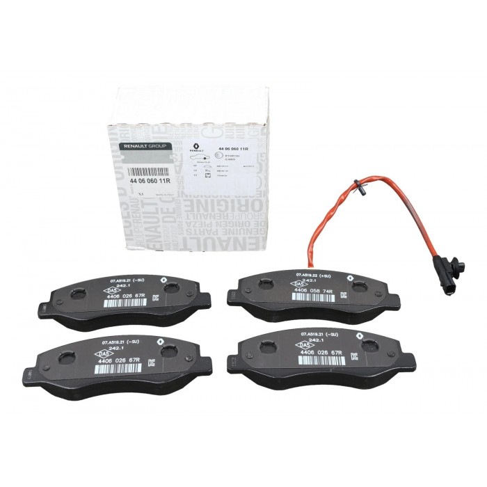 Kit Plaquette de Frein Arrière Pour Renault Opel Movano B Nissan Vauxhall