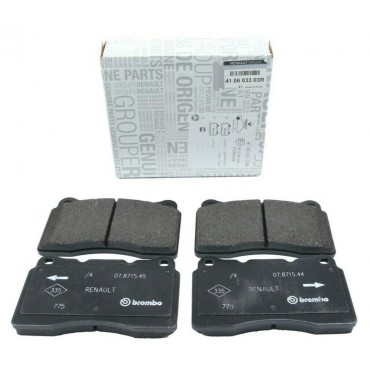 Kit Plaquette de Frein Avant Pour Renault Clio III Megane II Alpine A110 II