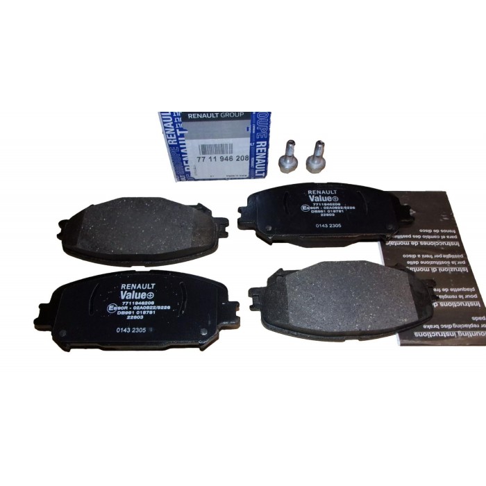 Kit Plaquette de Frein Avant Pour Renault Arkana Talisman 410606808R, 7711946208