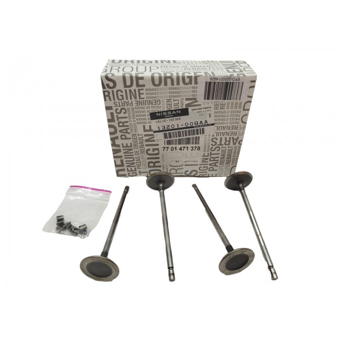 4 Soupapes d'Admission Pour Renault Dacia Duster Nissan 7701471378, 7701472124