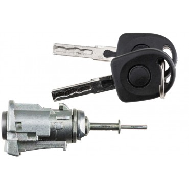Barillet Serrure de Porte Avant Gauche Pour Skoda Fabia I Octavia 6Y0898167E