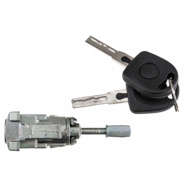 Barillet Serrure de Porte Avant Gauche Pour Skoda Fabia I Octavia 6Y0898167E