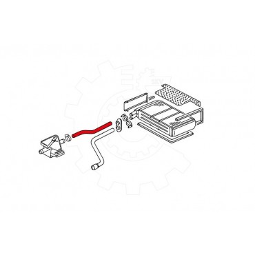 Tuyau de Refroidissement Pour VW Passat Audi 80 90