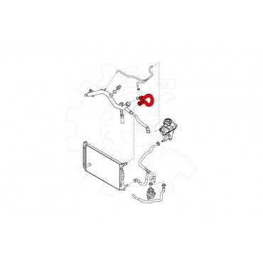Tuyau de Refroidissement Pour Audi A6 4F0121101F