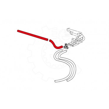 Tuyau de Refroidissement Pour BMW Série 5 E34 7 E32 11531711002 1711002