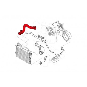 Tuyau de Refroidissement Pour BMW Série 5 E39 7 E38 11531711322 11537503725