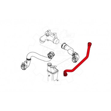 Tuyau de Refroidissement Pour BMW X3 E83 11533400205 3400205
