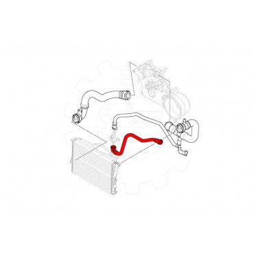 Tuyau de Refroidissement Pour BMW X5 E53 11537500728 11537500752 7500728 7500752