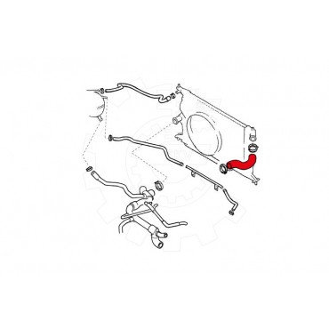 Tuyau de Refroidissement Pour Opel Vectra B Chevrolet Vauxhall 1337329 90512484