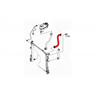 Tuyau de Refroidissement Pour Mercedes-Benz CLA Classe A B GLA 2465010282