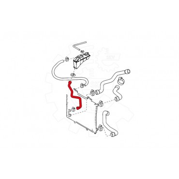 Tuyau de Refroidissement Pour Mercedes-Benz Classe E T-Model 2105012082
