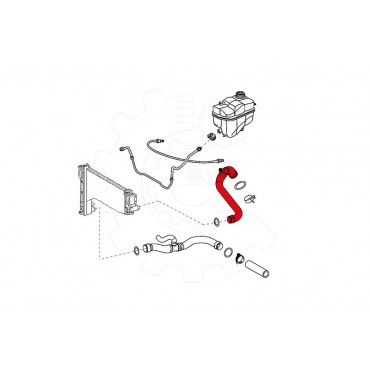 Tuyau de Refroidissement Pour Mercedes-Benz Classe E T-Model CLS 2115014782